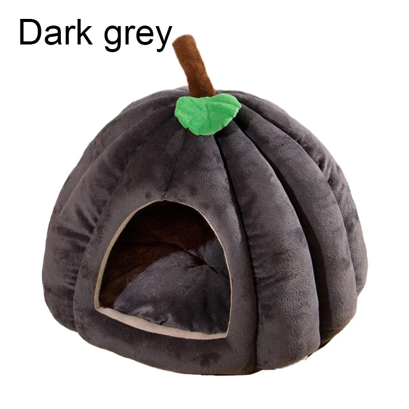 3D Pumpkin Pet House™ - Warm Winter Cat & Dog Bed