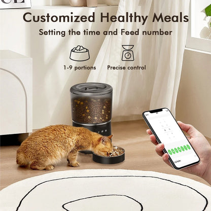 NPET 4L Smart Pet Feeder™ - Automatic Food Dispenser for Cats & Dogs