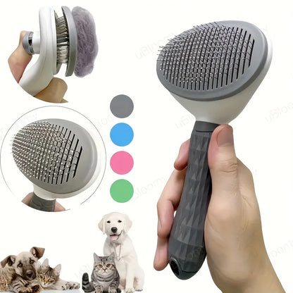 One-Click Pet Hair Removal Comb™ - Effortless Grooming Brush