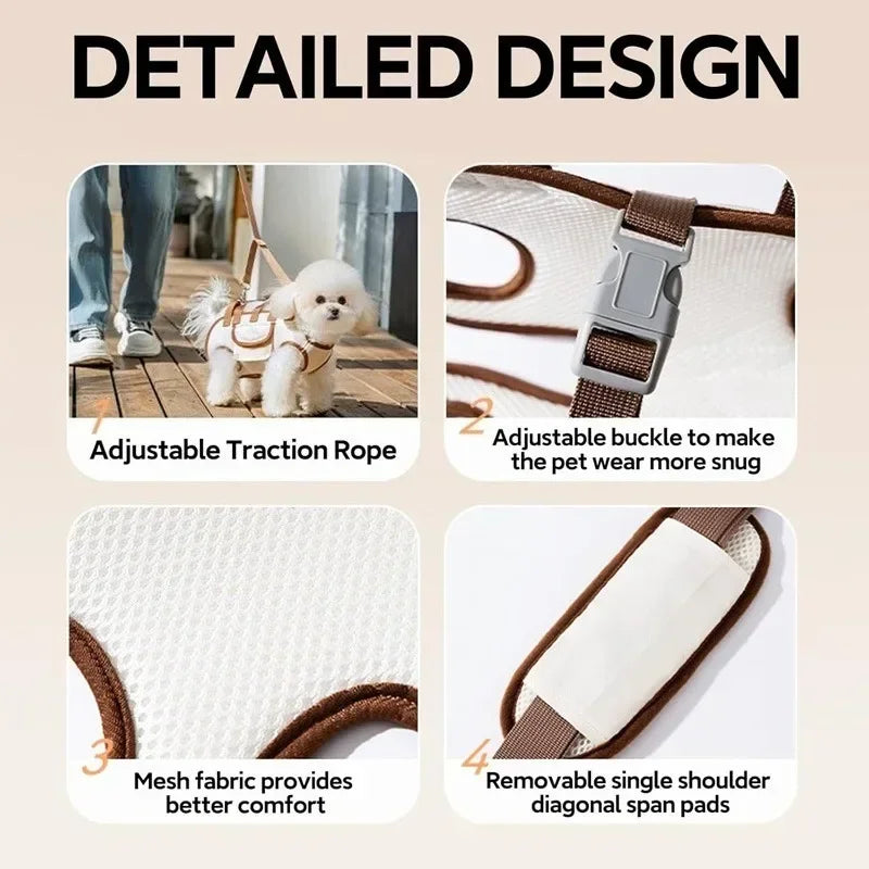 Adjustable Pet Carrier Sling™ - Outdoor Backpack for Small Dogs & Cats