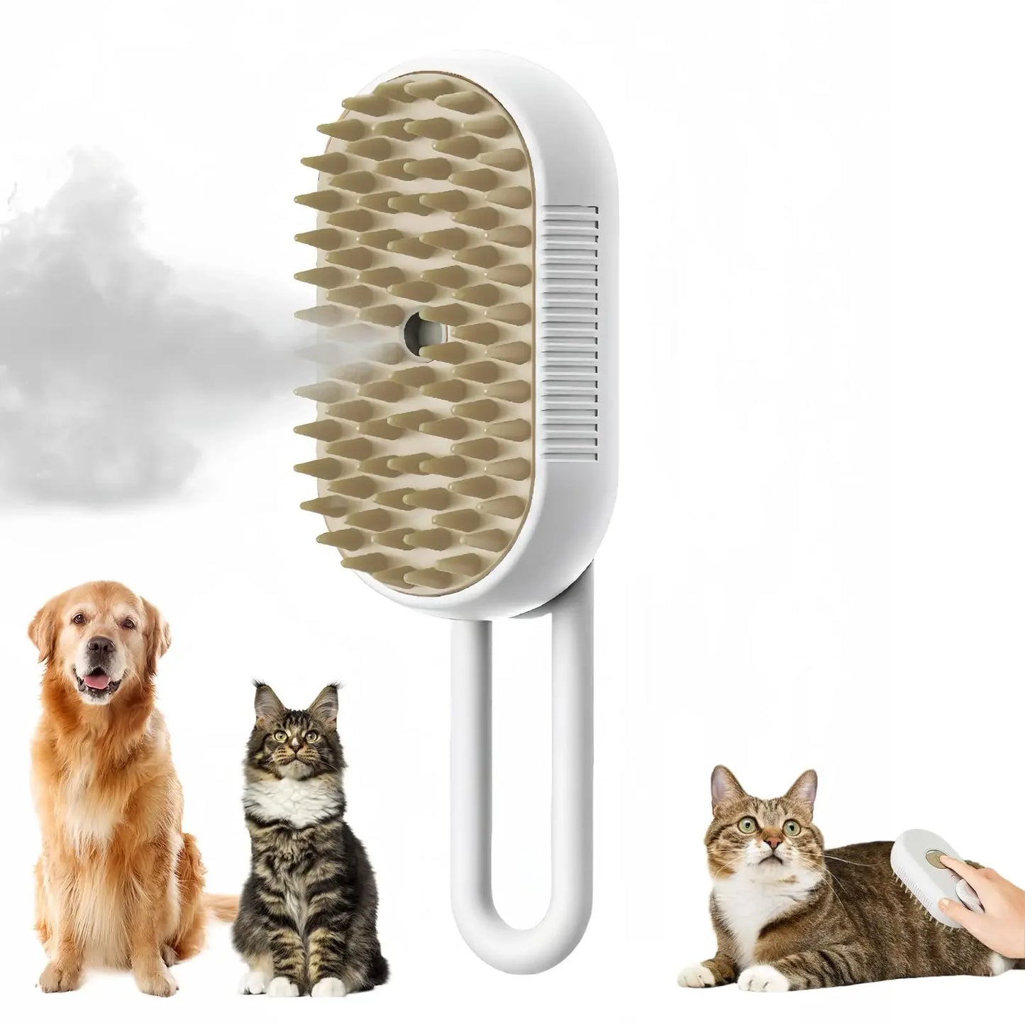 3-IN-1 STEAMY PET BRUSH™