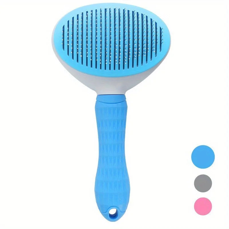 One-Click Pet Hair Removal Comb™ - Effortless Grooming Brush