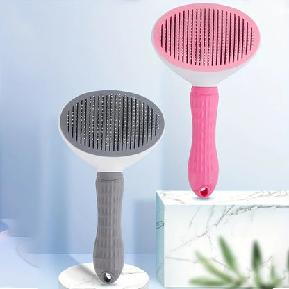 One-Click Pet Hair Removal Comb™ - Effortless Grooming Brush