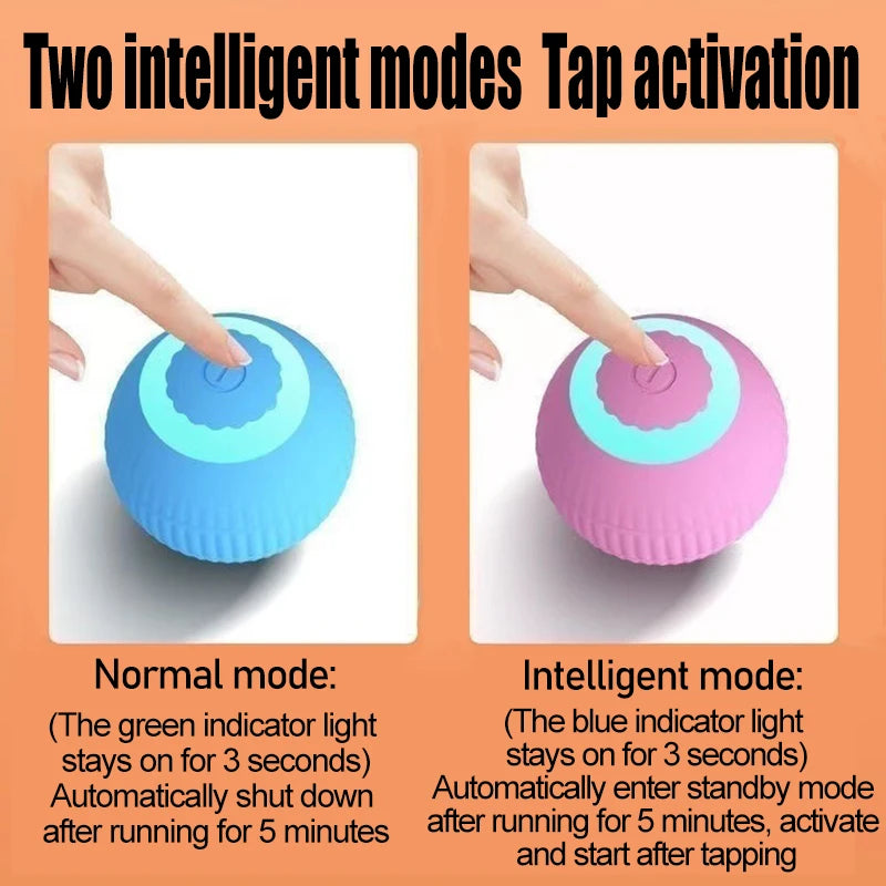 Indoor Fun Cat Ball™ - Self-Moving Electric Pet Toy