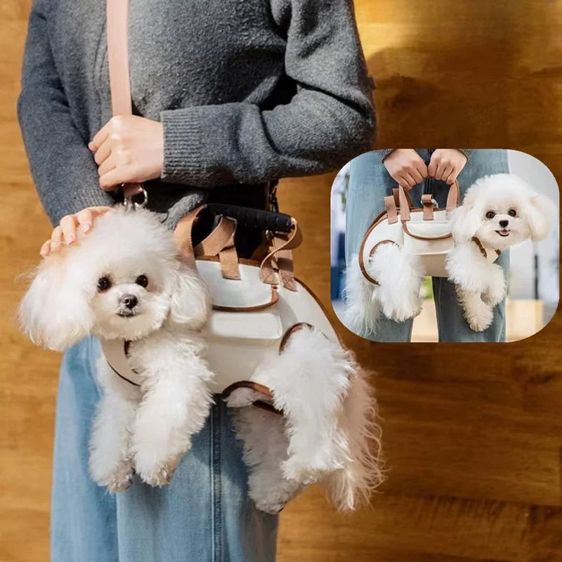 Adjustable Pet Carrier Sling™ - Outdoor Backpack for Small Dogs & Cats