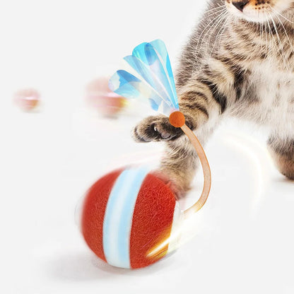 Interactive Cat Play Balls™ - Fun Toy Set for Kitten Entertainment