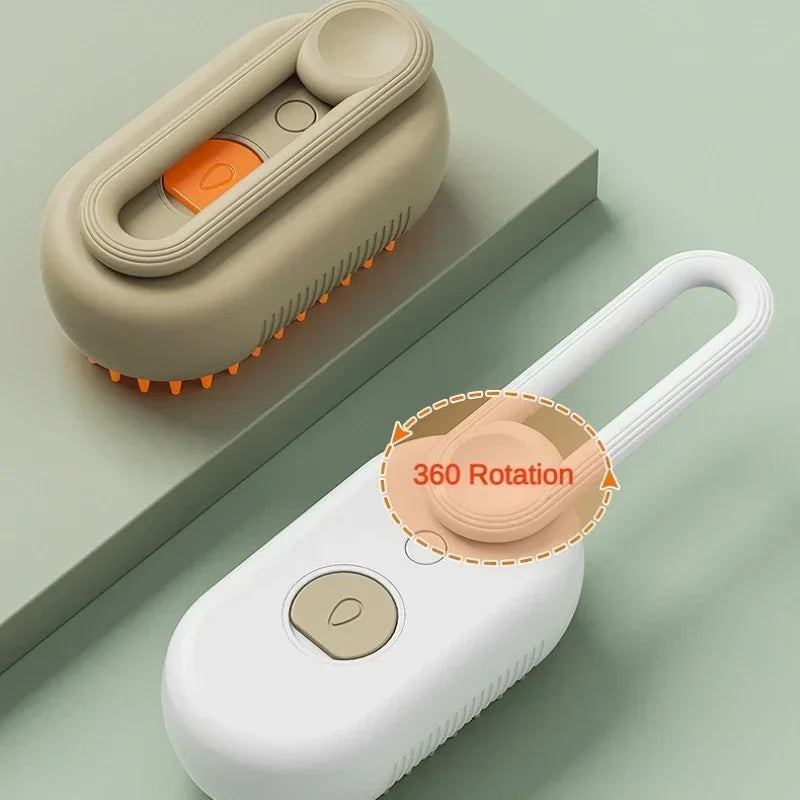 3-IN-1 STEAMY PET BRUSH™