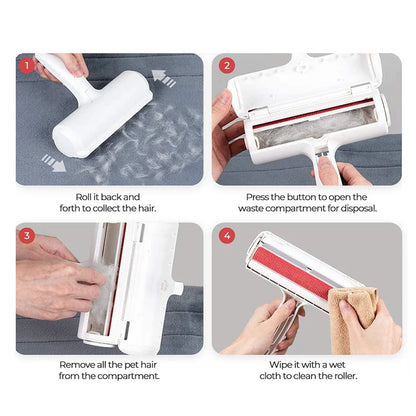 Pet Hair Removal Roller™ - Fur Cleaning Brush for Car, Sofa & Clothes