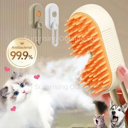 3-IN-1 STEAMY PET BRUSH™
