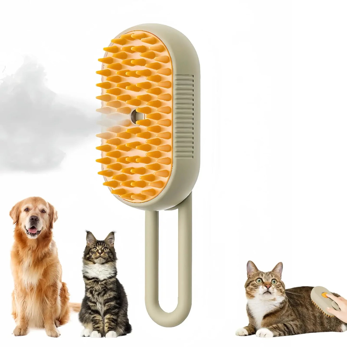3-IN-1 STEAMY PET BRUSH™