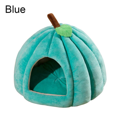3D Pumpkin Pet House™ - Warm Winter Cat & Dog Bed